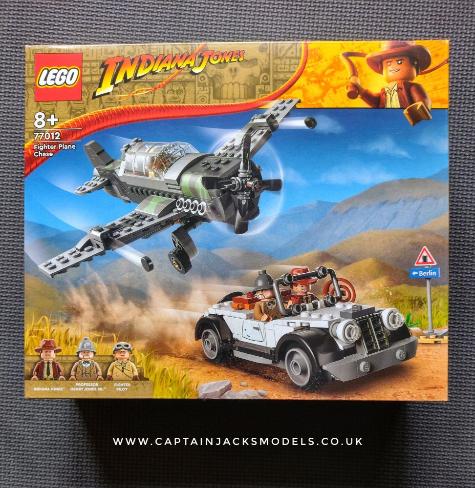 Lego Indiana Jones - Fighter Plane Chase - 77012 - Age Range 8 Years Plus -