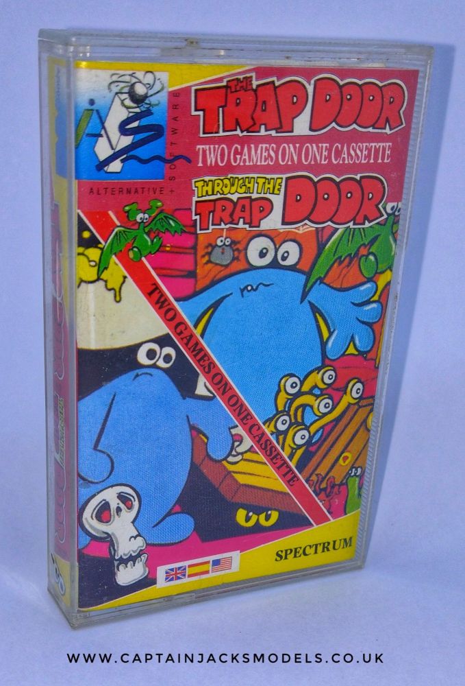 Trap Door & Through The Trap Door Vintage ZX Spectrum 128K 48K Software Tested & Working