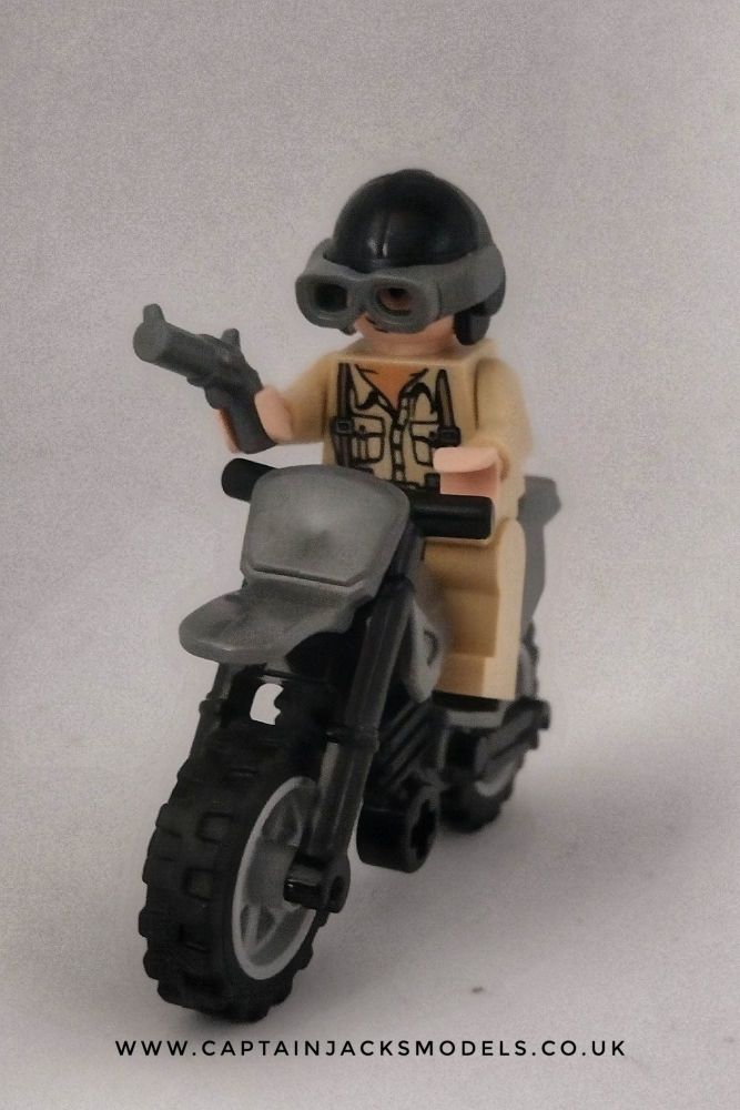 Vintage Lego Indiana Jones Motorcycle Chase 2008 Retired Set 7620