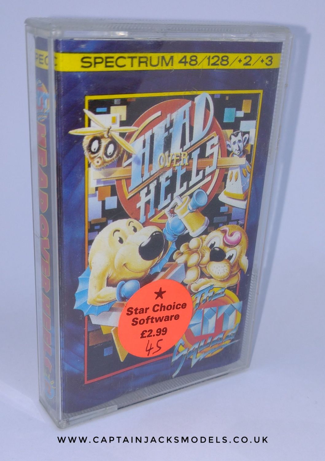 Head Over Heels - The Hit Squad - Vintage ZX Spectrum 48K 128K +2 +3 Softwa