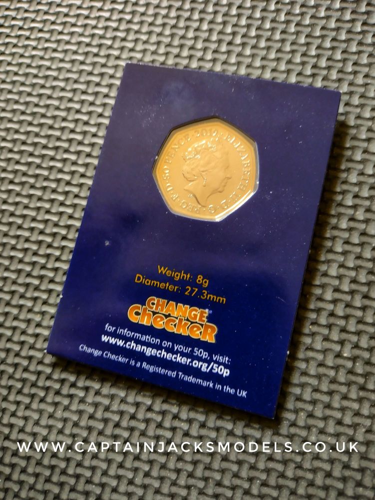 UK Collectable 50p Coin - Paddington Bear Series - Paddington At St Pauls Cathedral - 2019