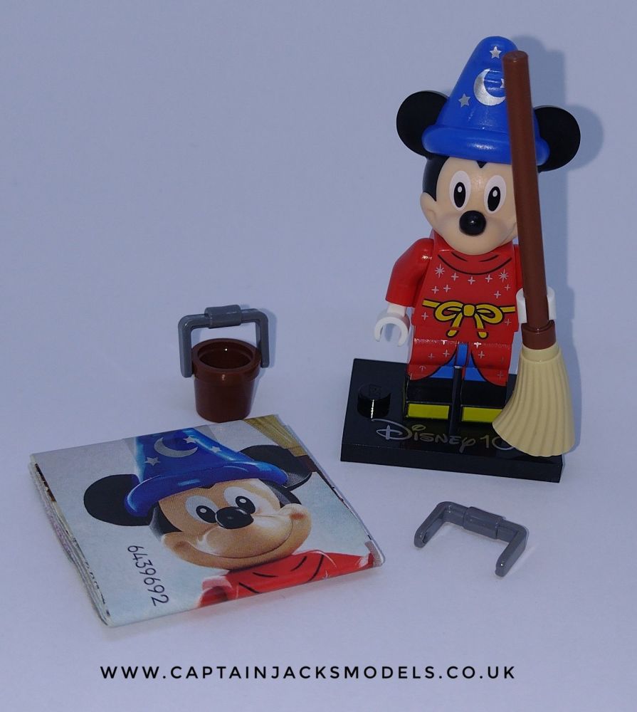Lego Minifigure - Sorcerers Apprentice Mickey - Disney 100th Anniversary Se