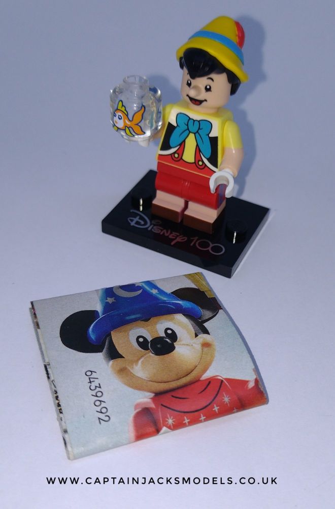 Lego Minifigure Pinocchio Disney 100th Anniversary Series 71038