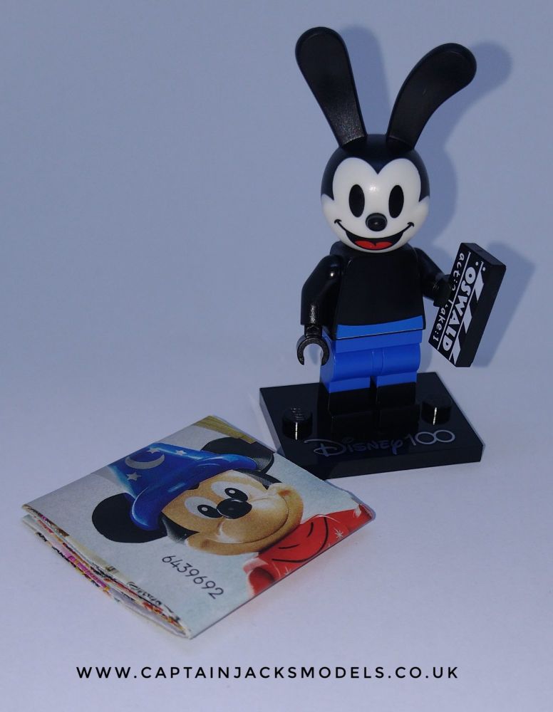 Lego Minifigure - Oswald The Lucky Rabbit - Disney 100th Anniversary Series