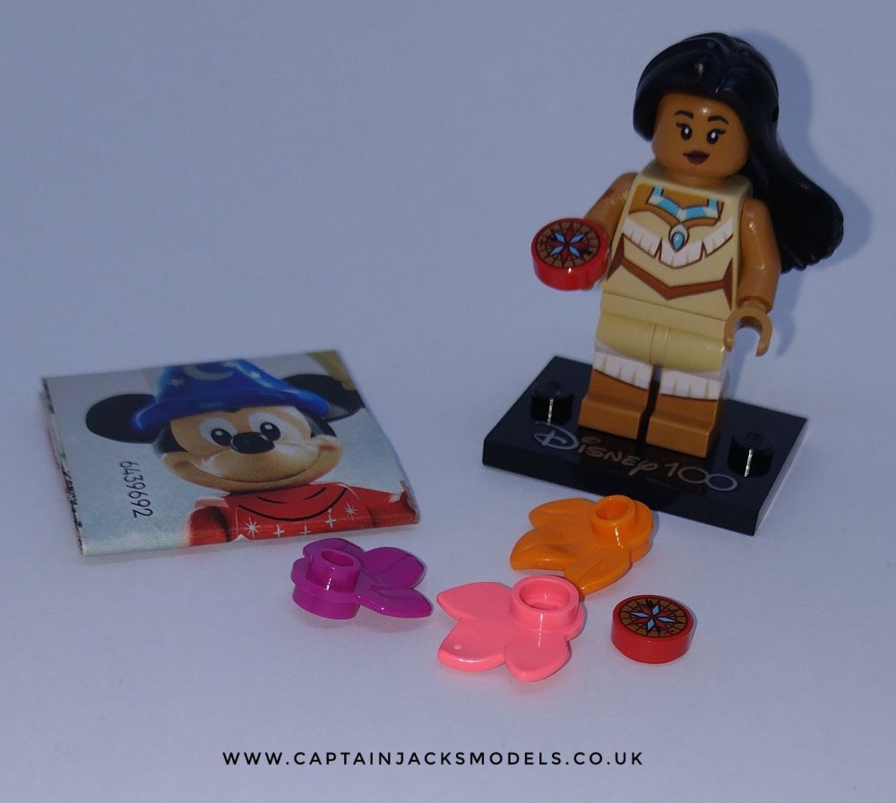 Lego Minifigure Pocahontas Disney 100th Anniversary Series 71038