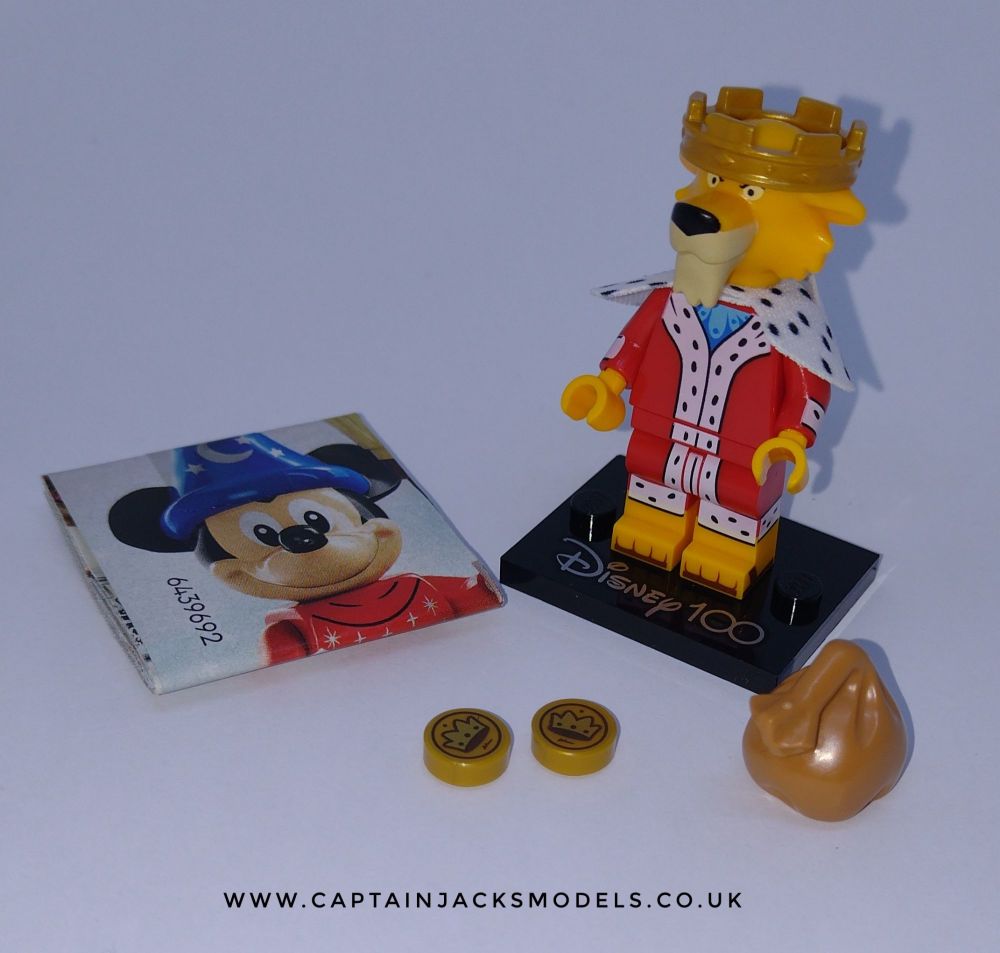 Lego Minifigure - Prince John - Disney 100th Anniversary Series 71038