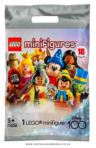 Disney 100th Anniversary Series 71038 - Official Lego Minifigures ...