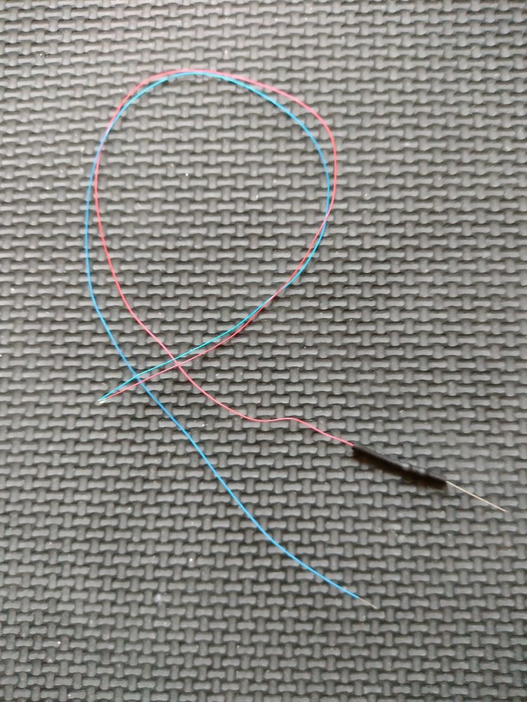 Prewired Precision Micro Litz SMD Led - 0603 - PINK - Quantity 5 Leds