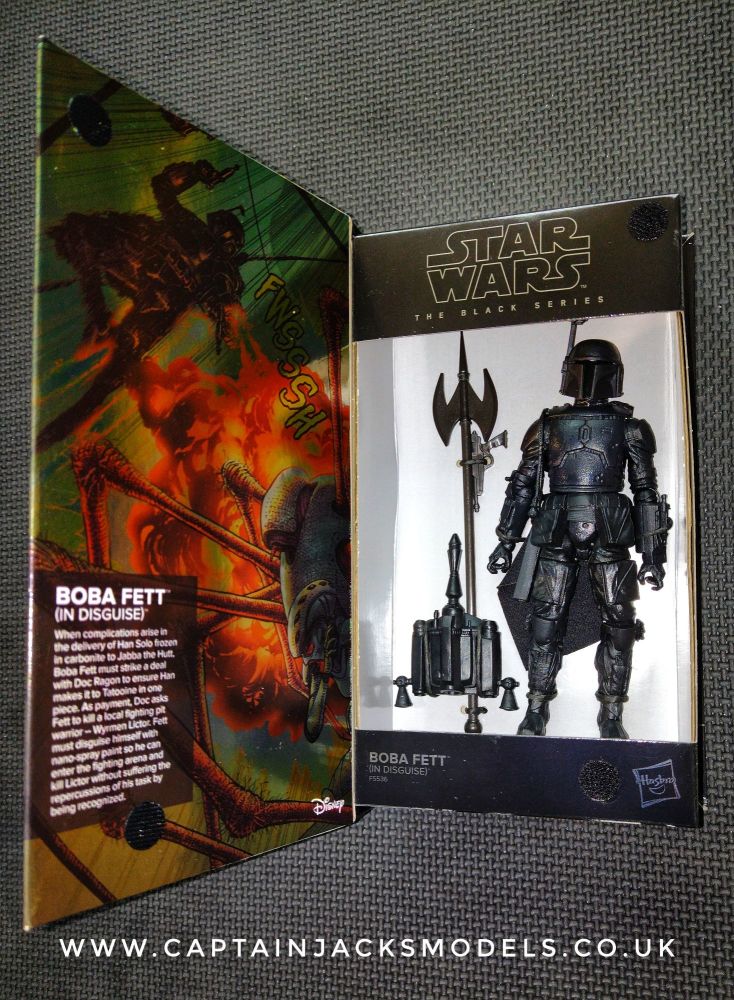 Star Wars Hasbro - The Black Series - 6" Boba Fett - Boba Fett In Disguise - F5536 - Premium Collectable Figure Set - Event Exclusive
