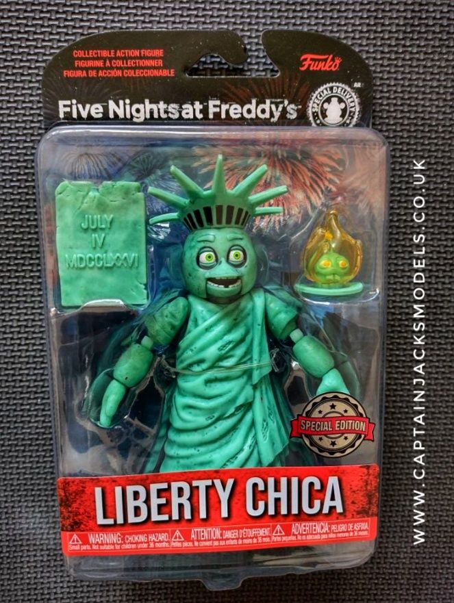 Funko Special Edition Five Nights At Freddy's Collectable 5.5 Inch Figure Liberty Chica