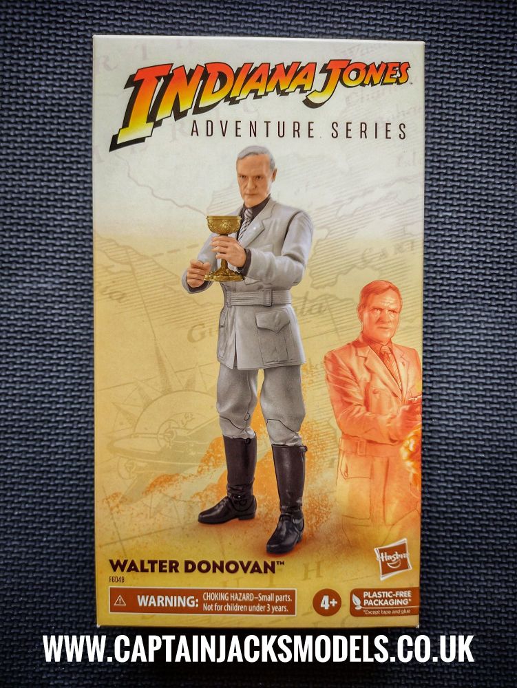 Indiana Jones Raiders Of The Lost Ark - Adventure Series 6" Walter Donovan - Collectors Figure Set