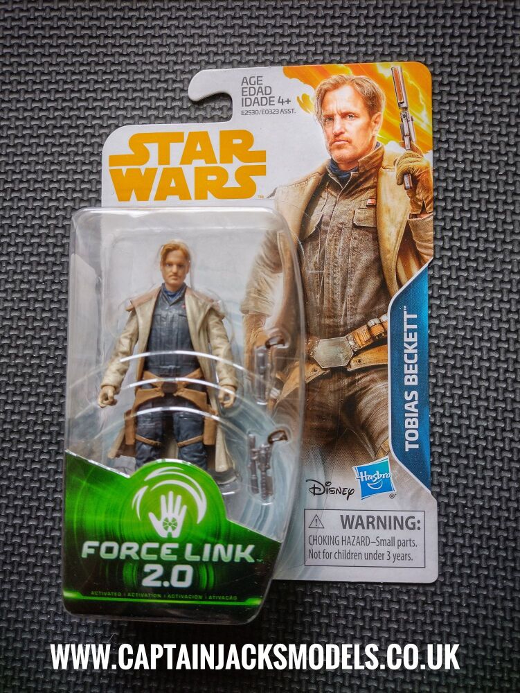 Star Wars Tobias Beckett Collectable Figure E2530 / E0323 Force Link - 2.0 
