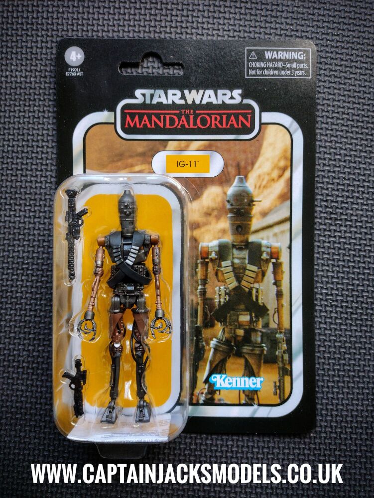 Star Wars Hasbro The Vintage Collection VC206  IG 11 The Mandalorian F1901 E7763 Premium Collectable 3.75" Figure