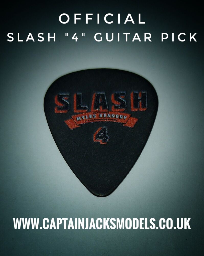 Slash & Myles Kennedy Band 4 Guitar Pick - Rare Pick - Printed Different De