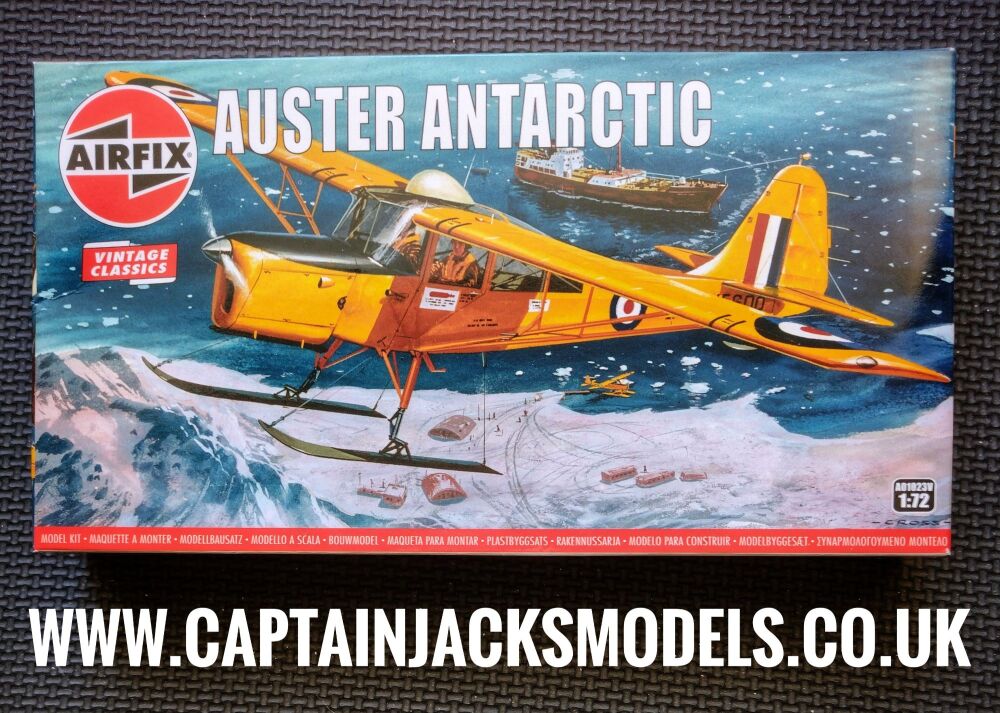 Airfix A01023V  1:72 Auster Antarctic Plastic Model Aircraft Kit