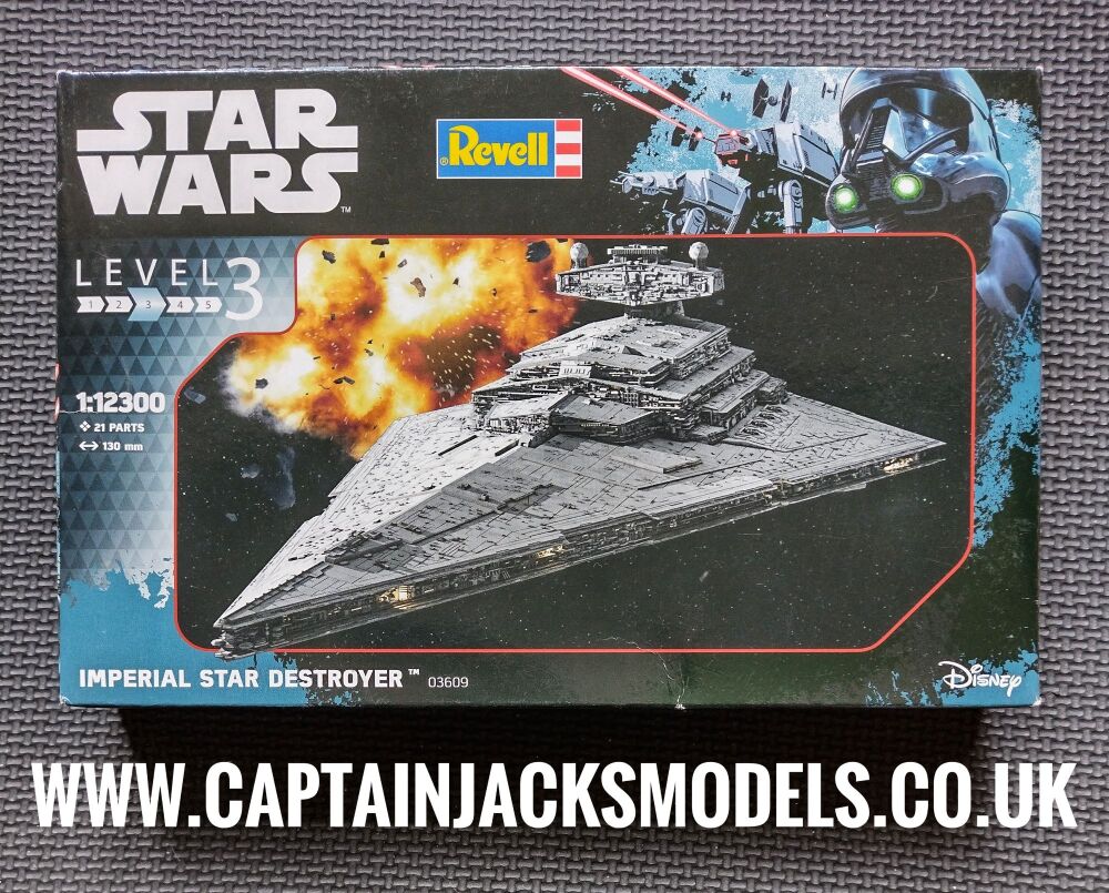 Revell Star Wars 1:12300 Imperial Star Destroyer Plastic Model Kit 03609