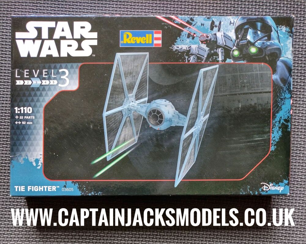 Revell Star Wars 1:110 Tie Fighter Plastic Model Kit 03605