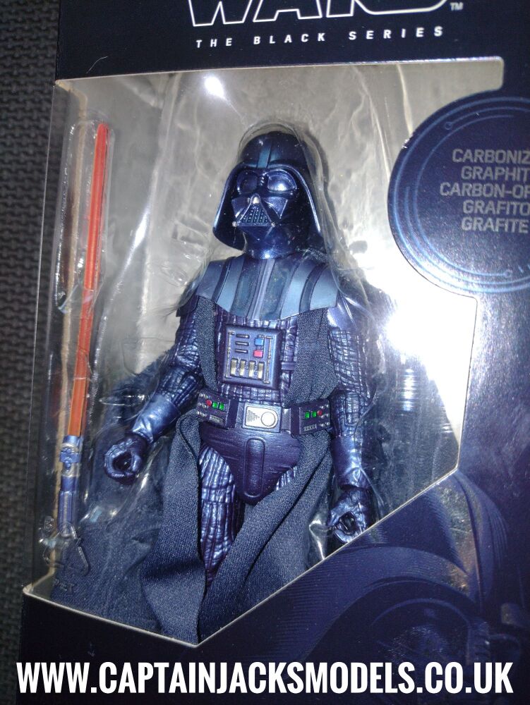 Star Wars - Hasbro - The Black Series - E9924 -  Carbonized  6" Darth Vader Action Figure  - Premium Collectable Figure Set