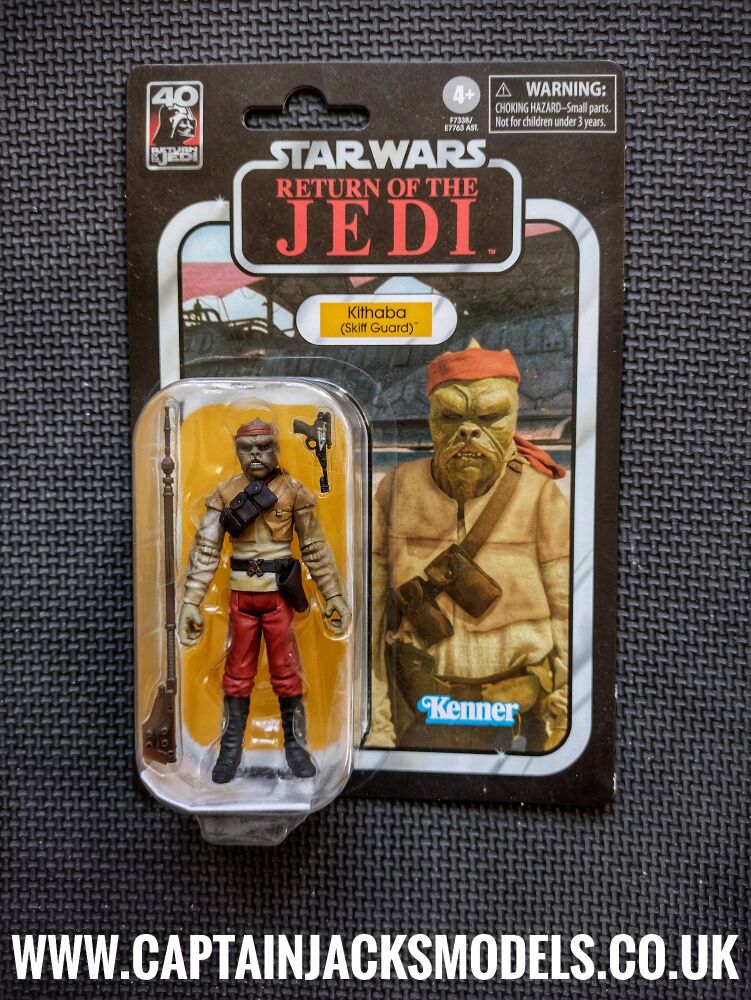Star Wars - Kenner Hasbro - The Vintage Collection - Kithaba Skiff Guard - VC56 - Premium Collectable Figure Set 3.75"