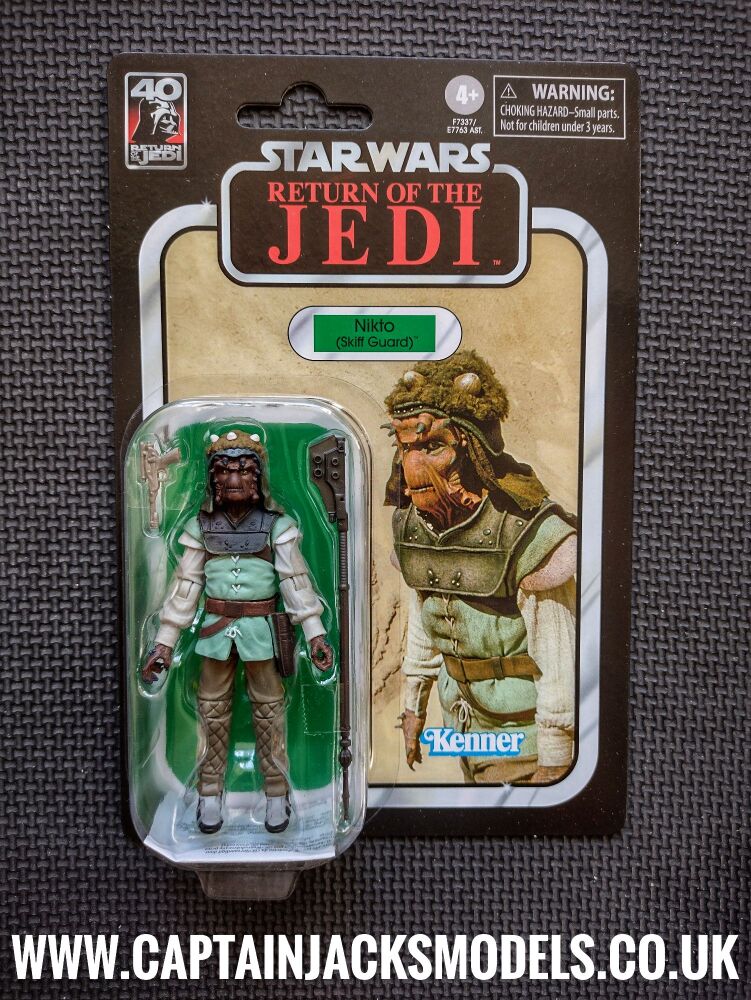 Star Wars - Kenner Hasbro - The Vintage Collection - Nikto Skiff Guard - VC99 - Premium Collectable Figure Set 3.75"