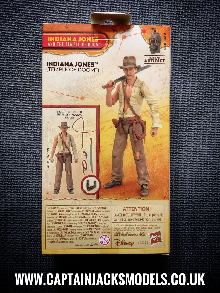 Indiana Jones & The Temple Of Doom Adventure Series 6 Inch Indiana Jones Collectors Figure Set
