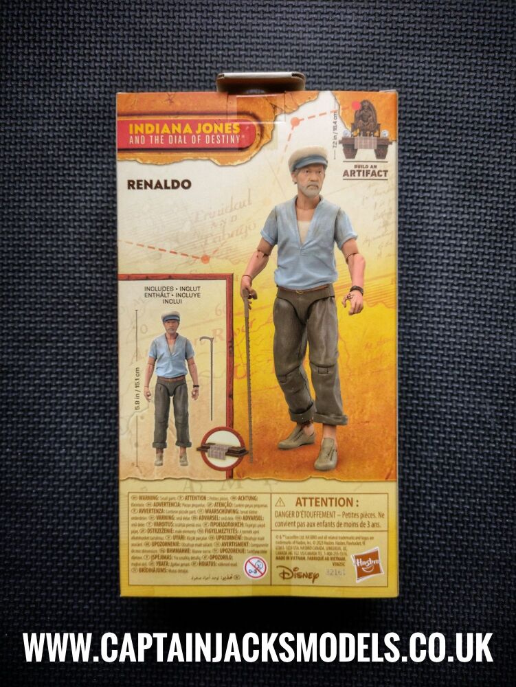 Indiana Jones & The Dial Of Destiny Adventure Series 6 Inch Renaldo Figure Set