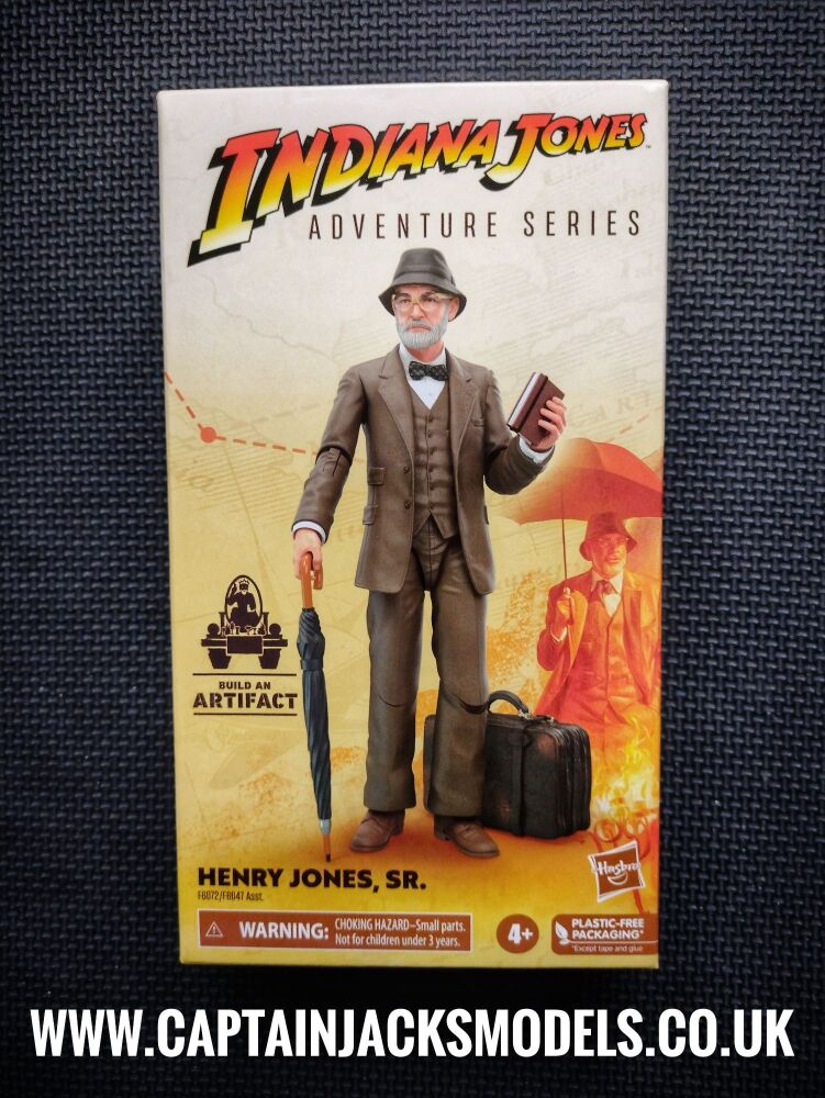 Indiana Jones & The Last Crusade - Adventure Series 6" Henry Jones Sr Collectors Figure Set
