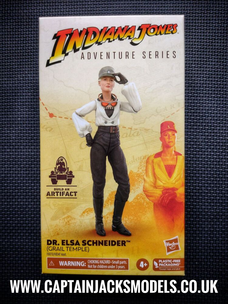 Indiana Jones & The Last Crusade Adventure Series 6 Inch Dr Elsa Schneider Grail Temple Collectors Figure Set