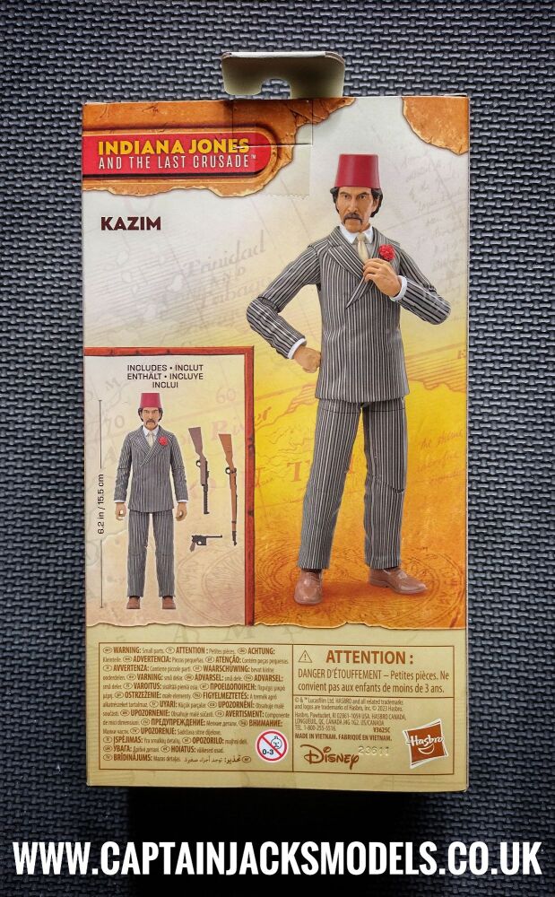 Indiana Jones & The Last Crusade Adventure Series 6 Inch Kazim Collectors Figure Set