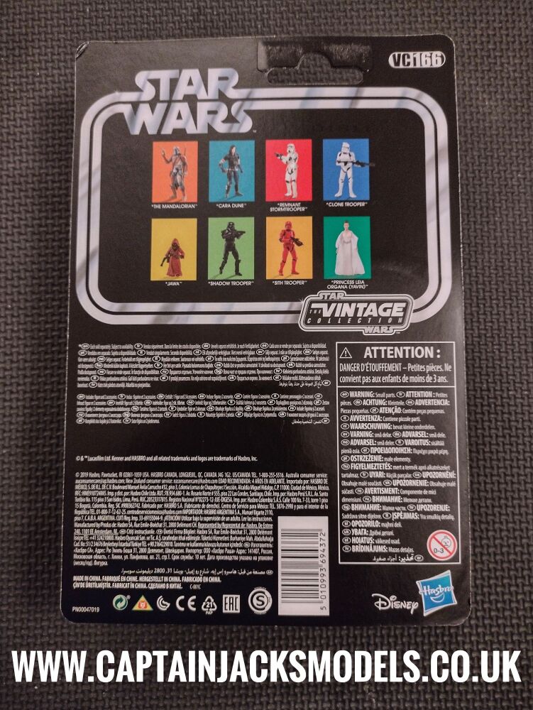 Star Wars - Kenner Hasbro - NON MINT PACKAGING The Vintage Collection - VC166 - The Mandalorian - E8086 E5912 Premium Collectable Figure Set 3.75" Tal