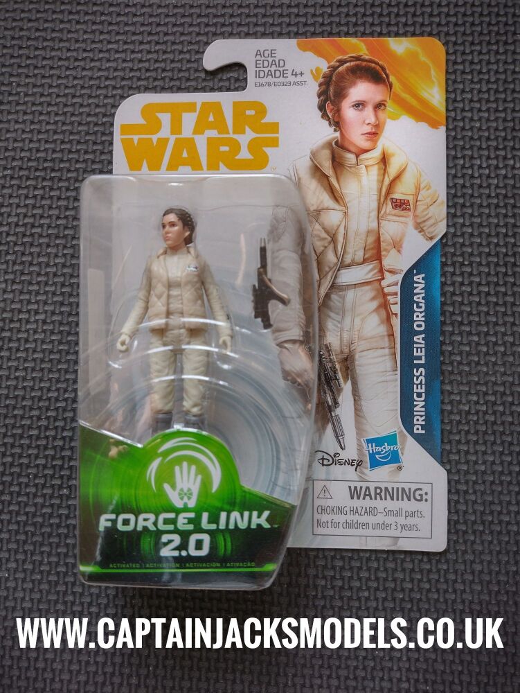 Star Wars Force Link 2.0 Princess Leia Organa Collectable 3.75" Figure E1678 E0323