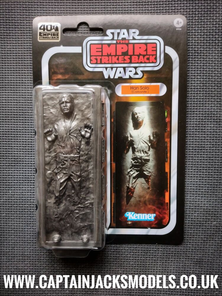 Star Wars The Black Series Han Solo Carbonite The Empire Strikes Back E9926 Premium Collectable 6" Figure
