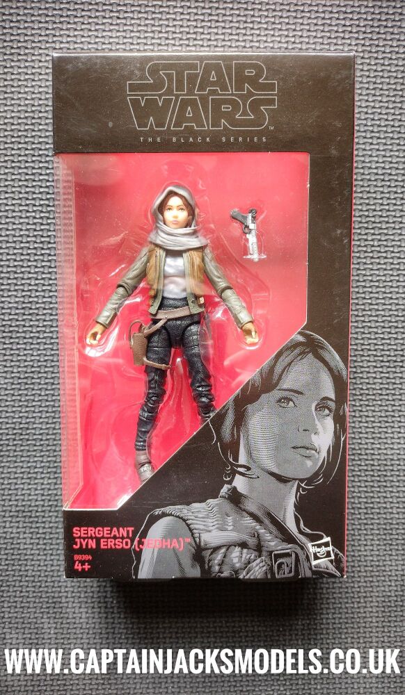 Star Wars The Black Series Sergeant Jyn Erso Jedha 6" Collectable Figure 22 B9394