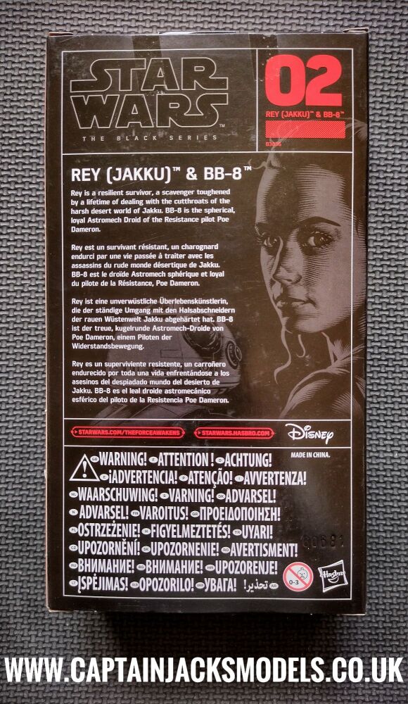 Star Wars The Black Series Rey Jakku & BB-8 6" Collectable Figure Set 02