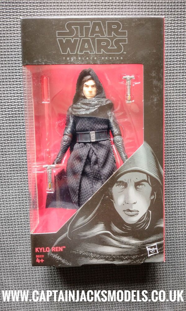 Star Wars The Black Series Kylo Ren Unmasked Fabric Cloak  6" Collectable Figure B6331 No 26