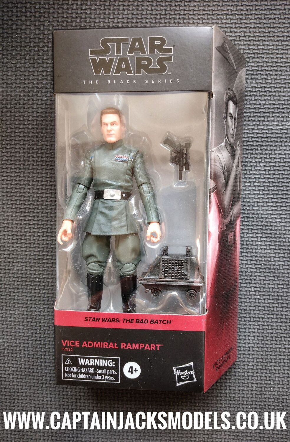 Star Wars The Black Series The Bad Batch Vice Admiral Rampart 6
