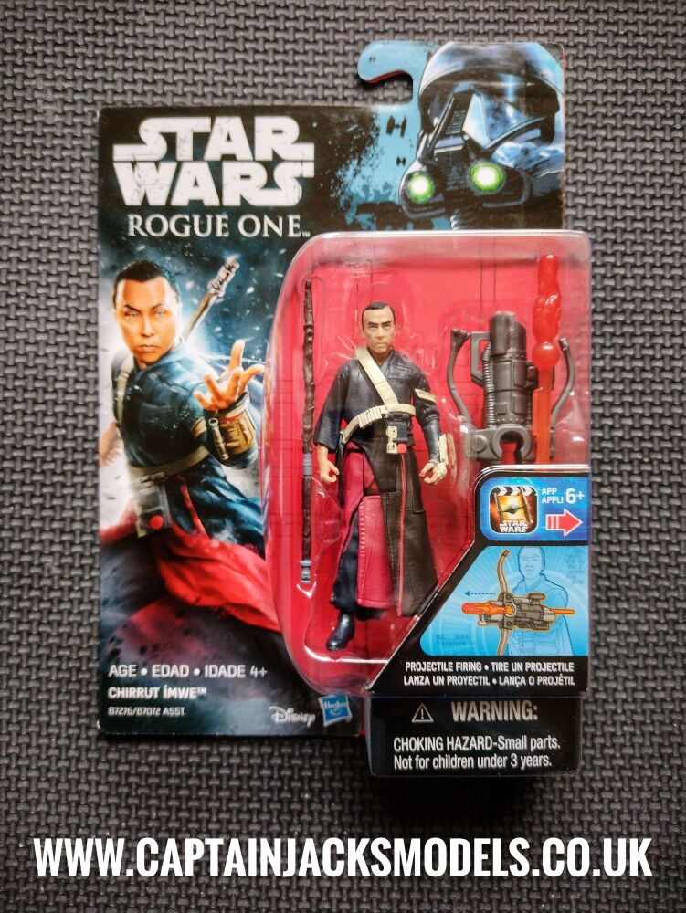 Star Wars Rogue One Chirrut Imwe Collectable Carded 3.75 Inch Figure B7276 B7072