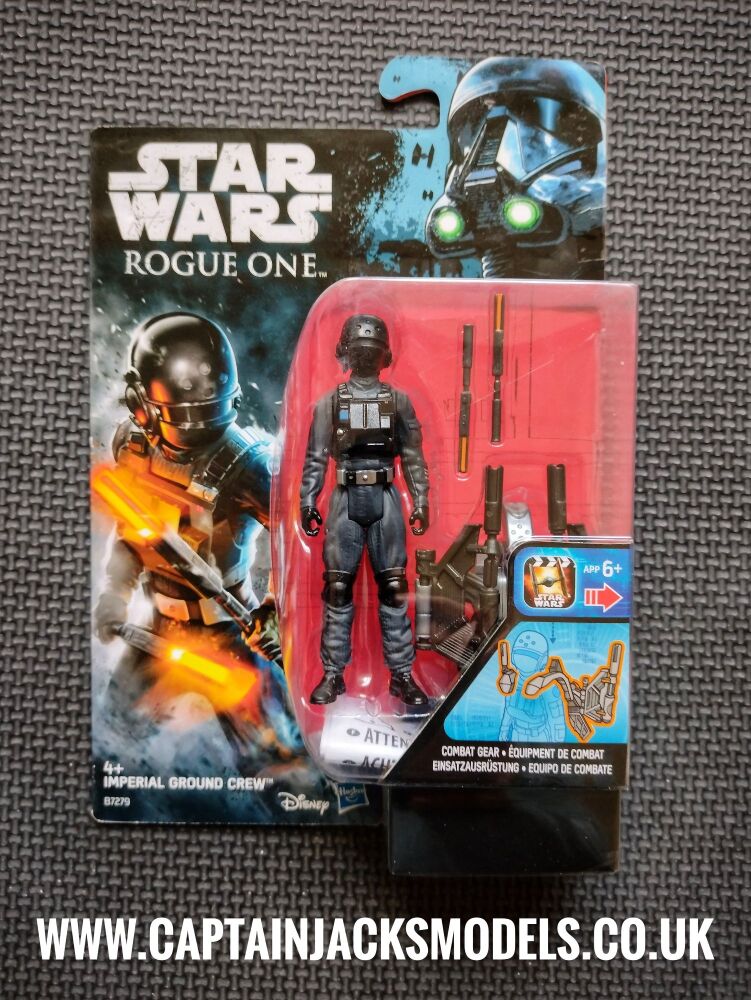Star Wars Rogue One Imperial Ground Crew Collectable 3.75" Carded Figure B7279