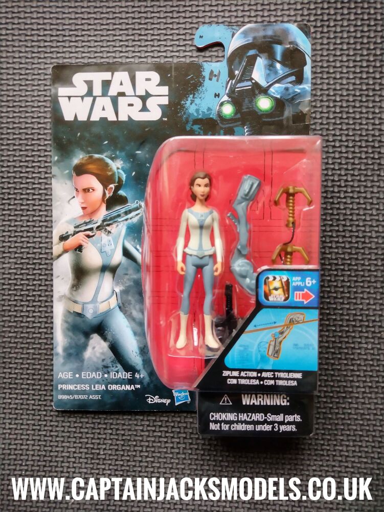 Star Wars Rebels Princess Leia Organa B9845 B7072 Collectable Carded 3.75 Inch Figure