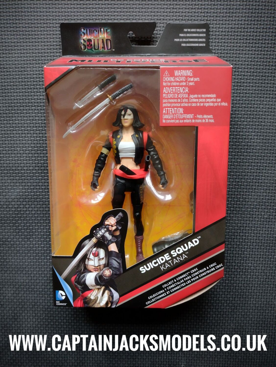 DC Comics Multiverse Suicide Squad Katana 6 Inch Articulated