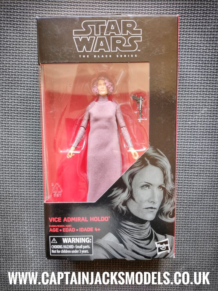 Star Wars The Black Series 6" Vice Admiral Holdo E4880 B3834 Collectable Figure 80