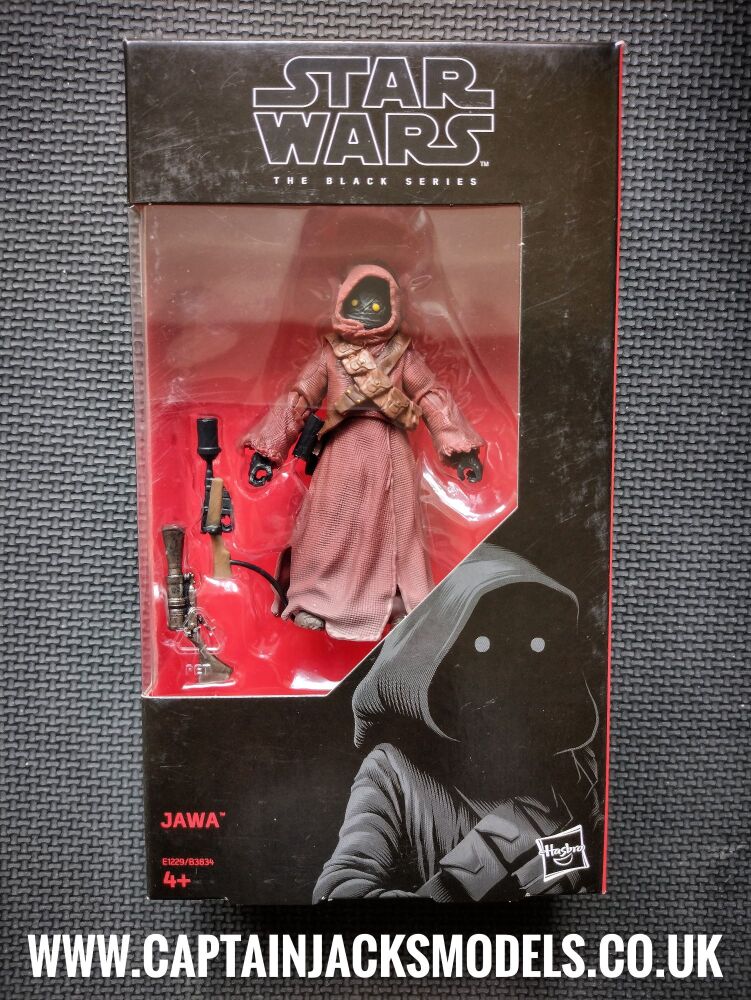 Star Wars The Black Series Jawa E1229 B3834 Collectable 4" Figure No. 61 To Compliment 6" Figure Scale Size