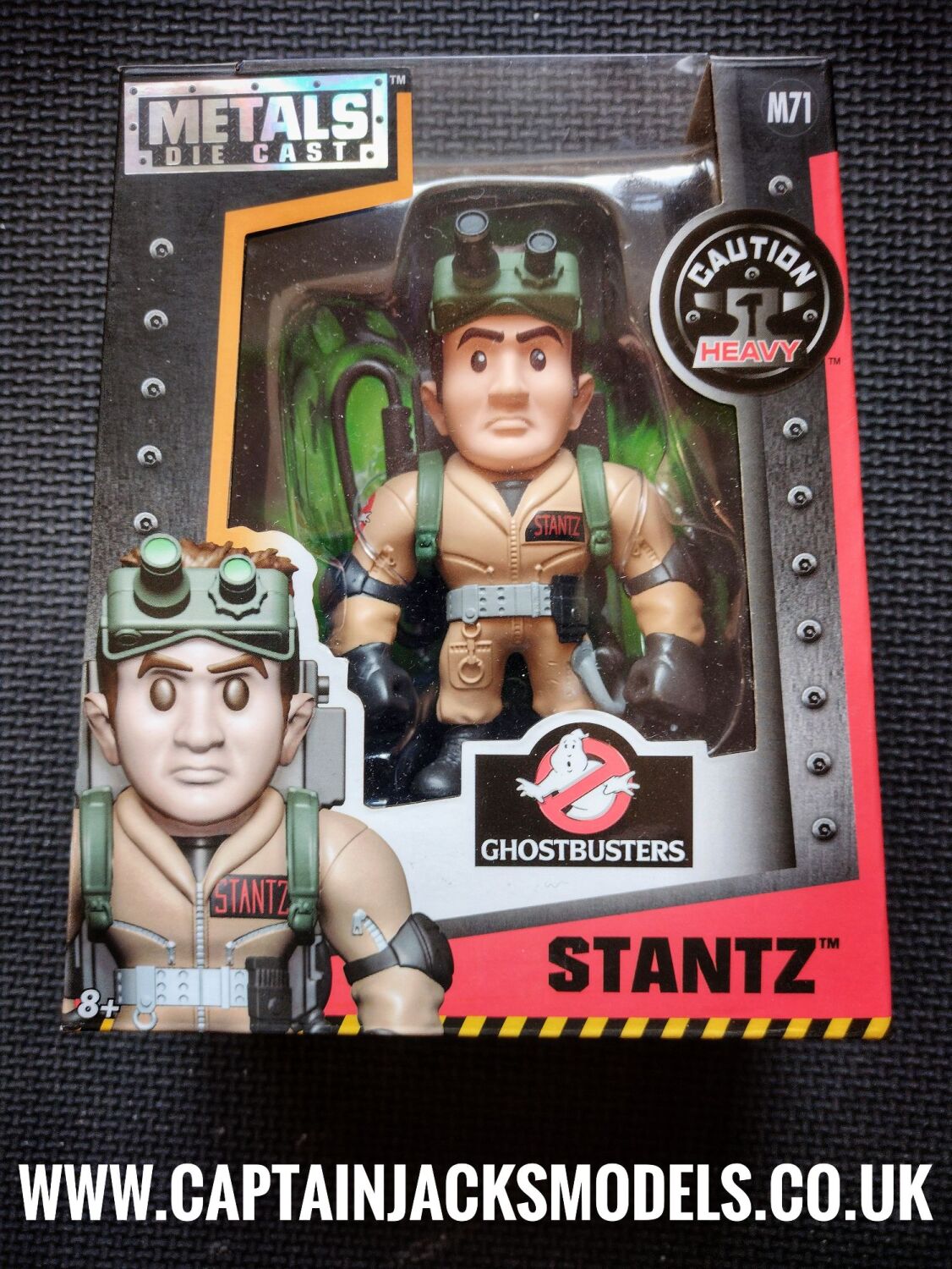 Jada Metals Diecast 4" Tall Figure 97639 - Venkman - Ghostbusters