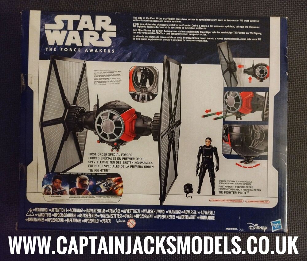 Star Wars The Force Awakens First Order Special Forces TIE Fighter Set B3920 Brand New In Sealed Box