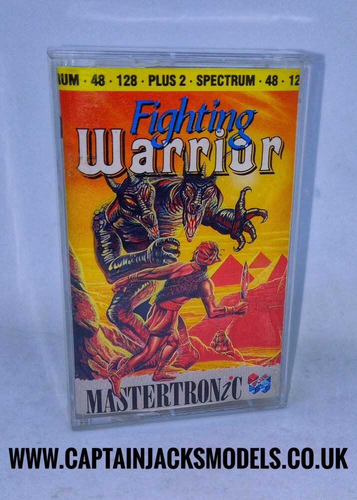 Fighting Warrior Mastertronic Vintage ZX Spectrum 48K 128K +2 Software Tested & Working