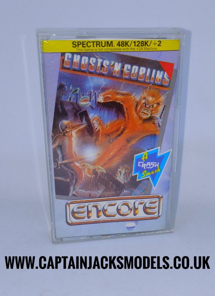 Ghosts N Goblins Encore Vintage ZX Spectrum 48K 128K +2  Software Tested & Working
