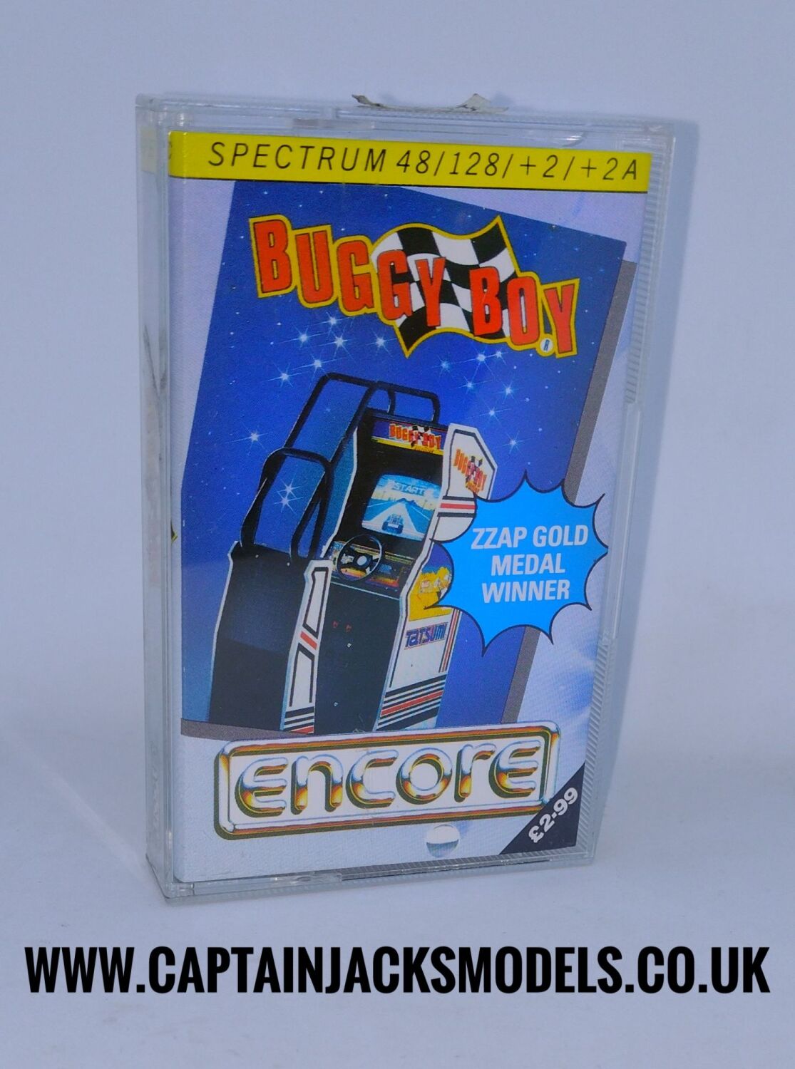 Buggy Boy Encore Vintage ZX Spectrum 48K 128K +2 +2A  Software Tested & Wor