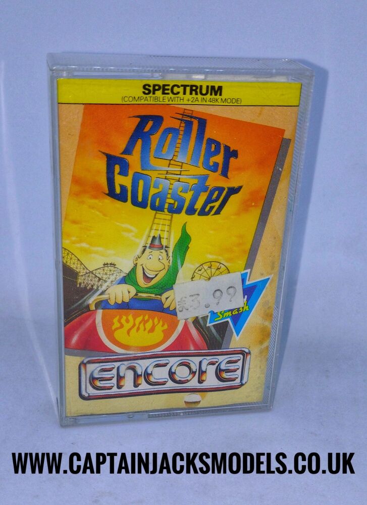 Roller Coaster Encore Vintage ZX Spectrum 48K 128K +2 +2A  Software Tested & Working Rare Game