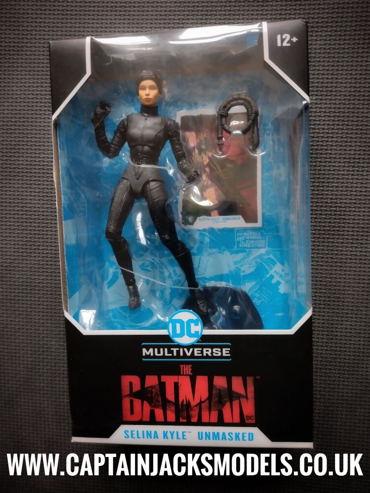 Dc Multiverse Series Batman Movie Catwoman Unmasked Wave 2 Articulated 7 Inch Action Figure McFarlane Toys