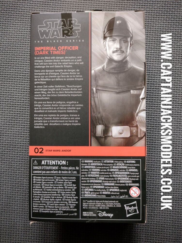 Star Wars The Black Series 6 Inch Action Figure 02  Imperial Officer Dark Times F5603